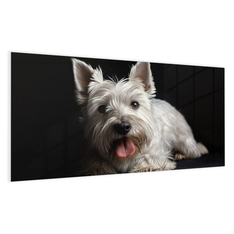 Magnettafel - Weißer Terrier
