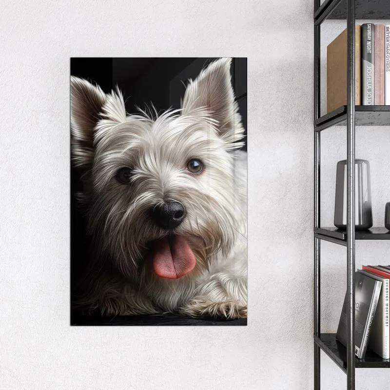 Magnettafel - Weißer Terrier