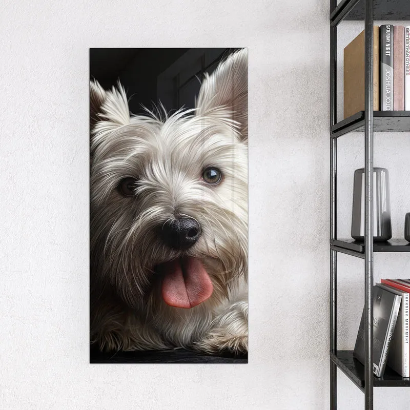 Magnettafel - Weißer Terrier