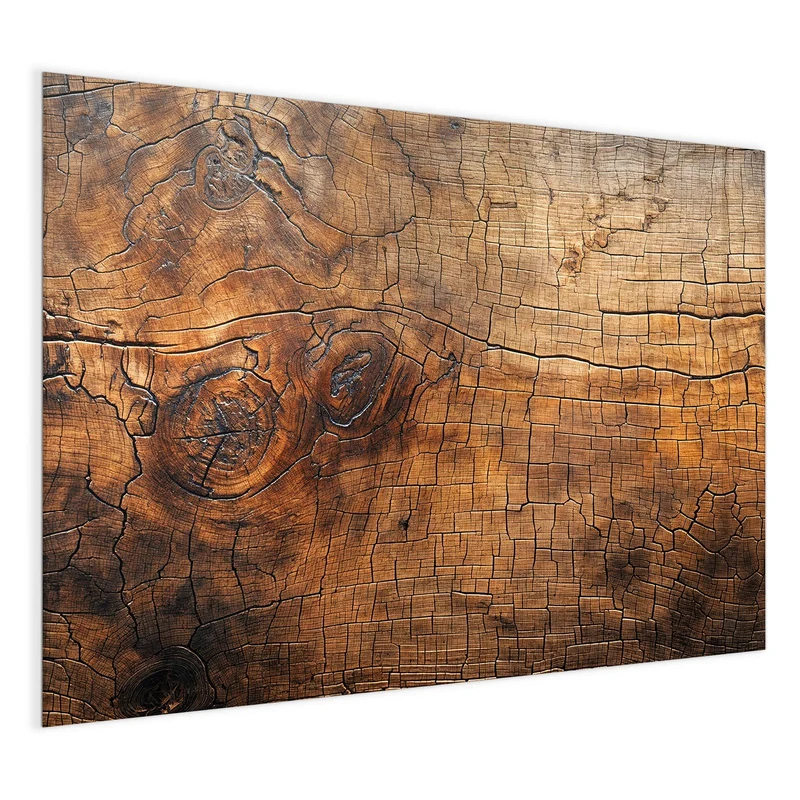 Magnettafel - Vintage Holzmaserung