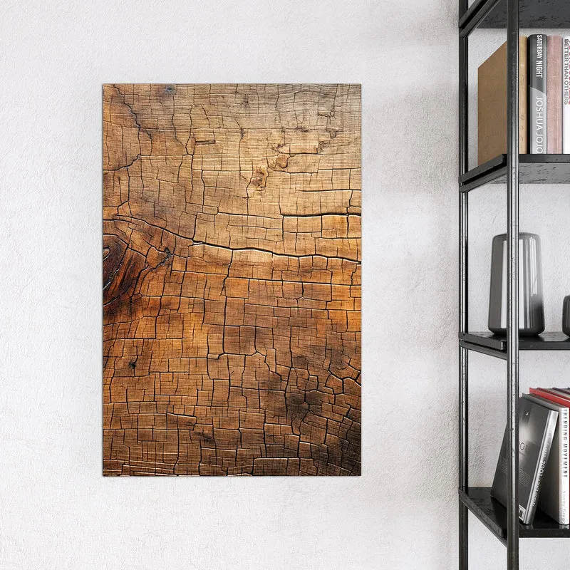 Magnettafel - Vintage Holzmaserung