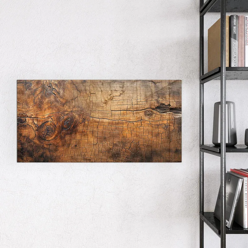 Magnettafel - Vintage Holzmaserung