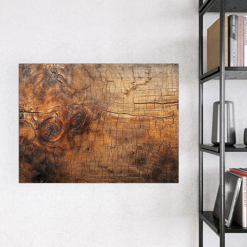 Magnettafel - Vintage Holzmaserung