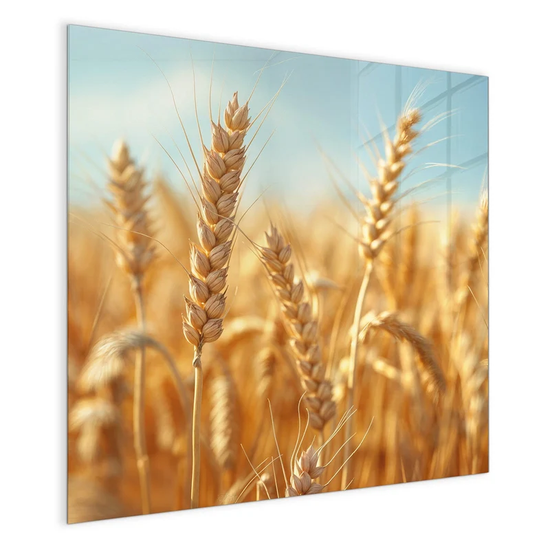 Magnettafel - Weizen im Sonnenlicht
