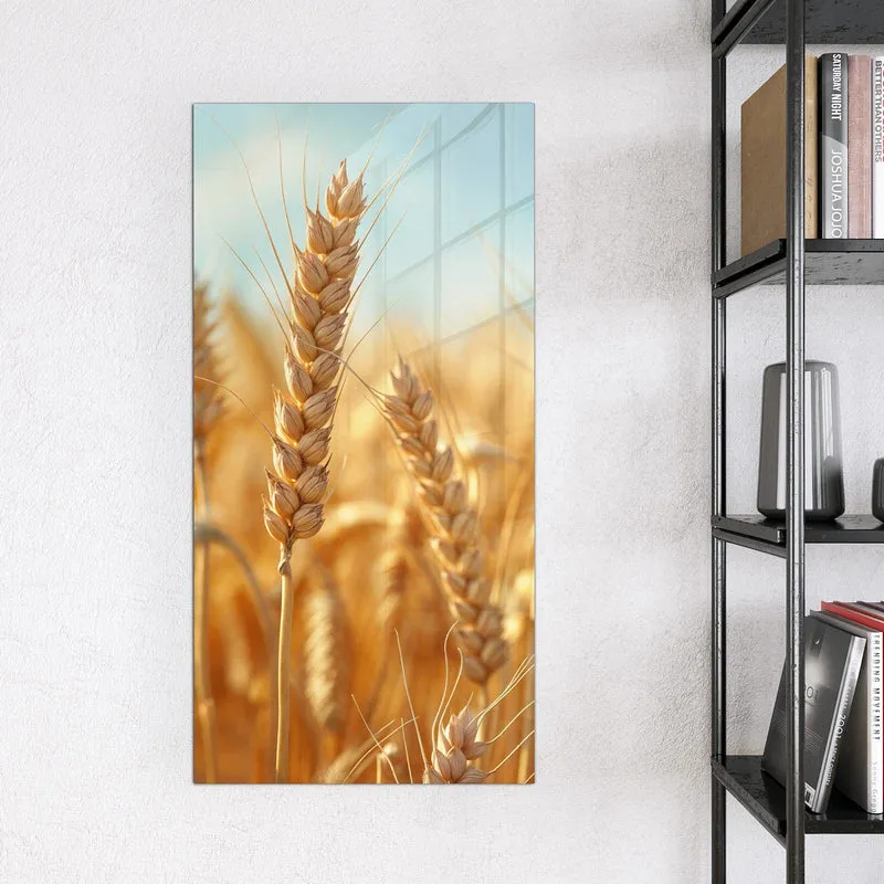 Magnettafel - Weizen im Sonnenlicht
