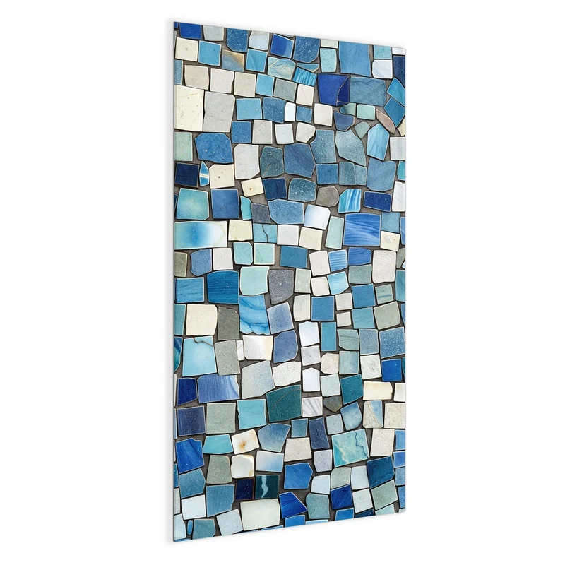 Magnettafel - Blaues Mosaik