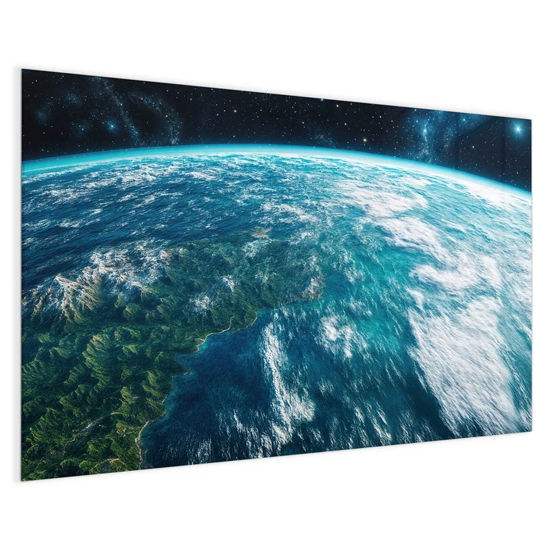 Magnettafel - Ozeane aus dem Orbit