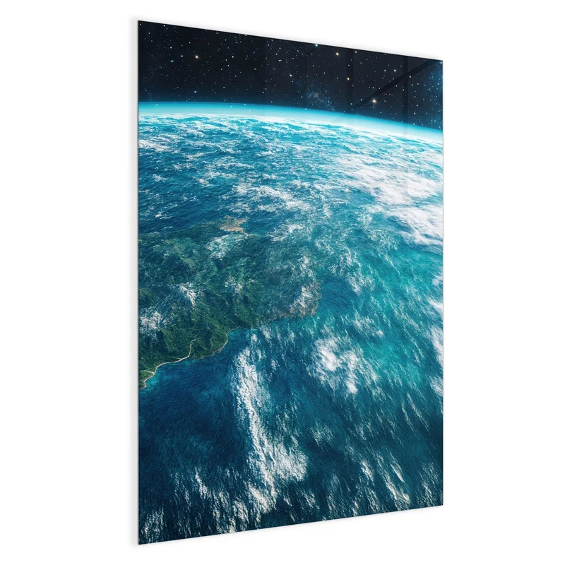 Magnettafel - Ozeane aus dem Orbit