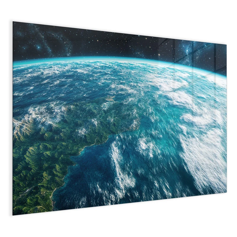 Magnettafel - Ozeane aus dem Orbit