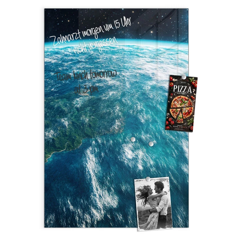 Magnettafel - Ozeane aus dem Orbit