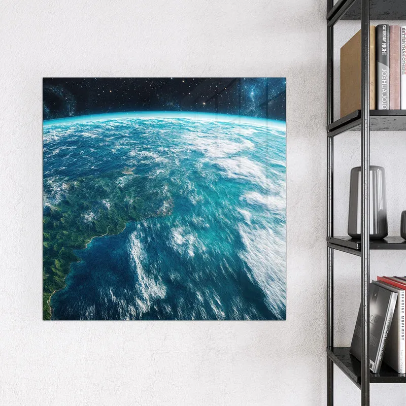 Magnettafel - Ozeane aus dem Orbit