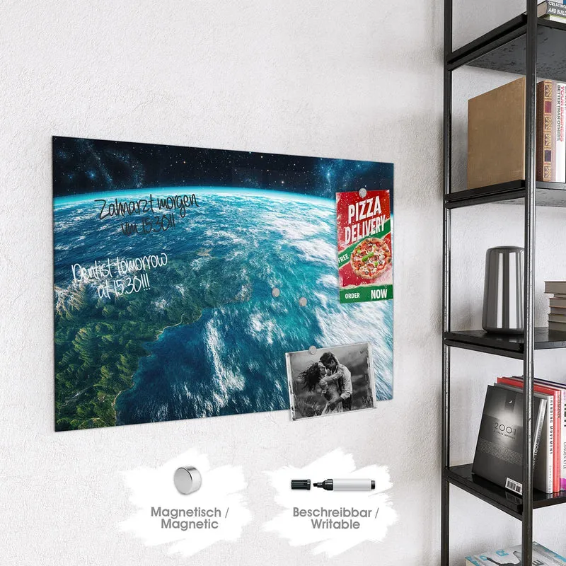 Magnettafel - Ozeane aus dem Orbit