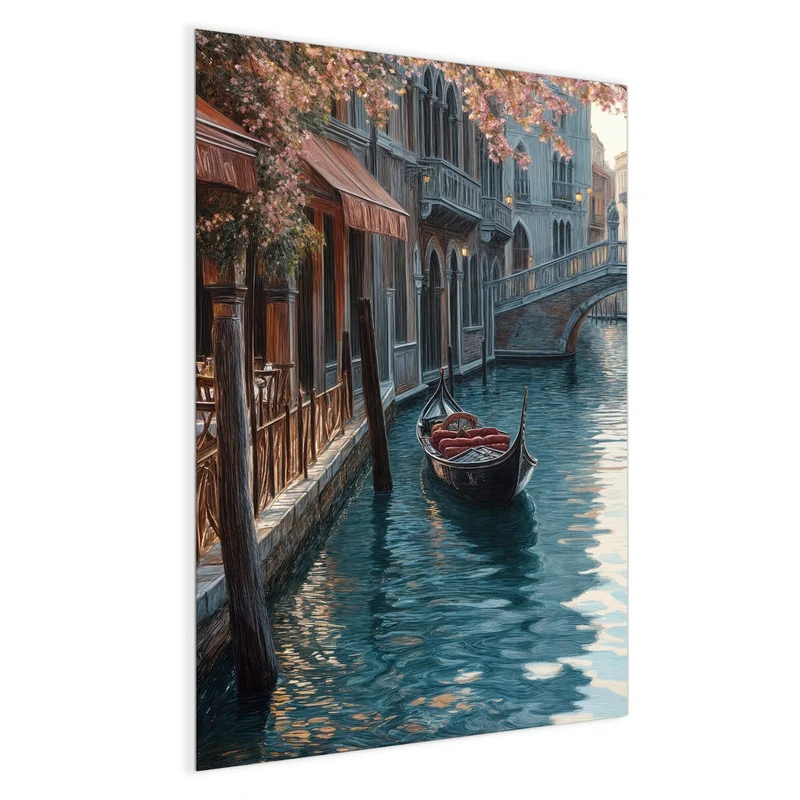 Magnettafel - Kanalcafé in Venedig