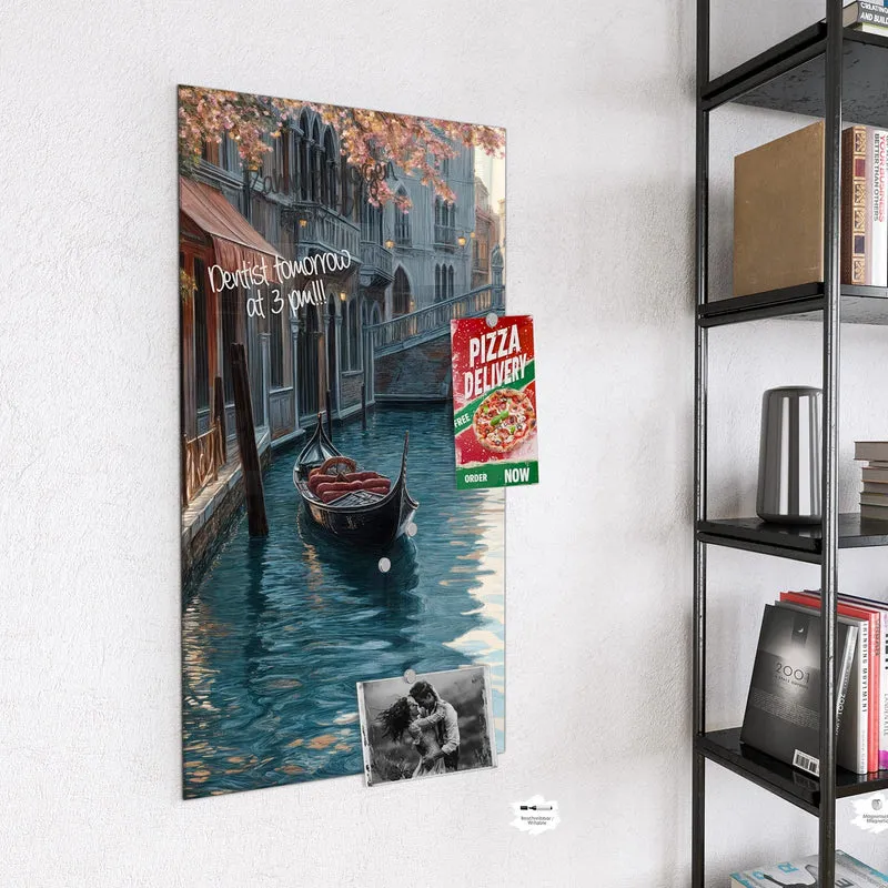 Magnettafel - Kanalcafé in Venedig