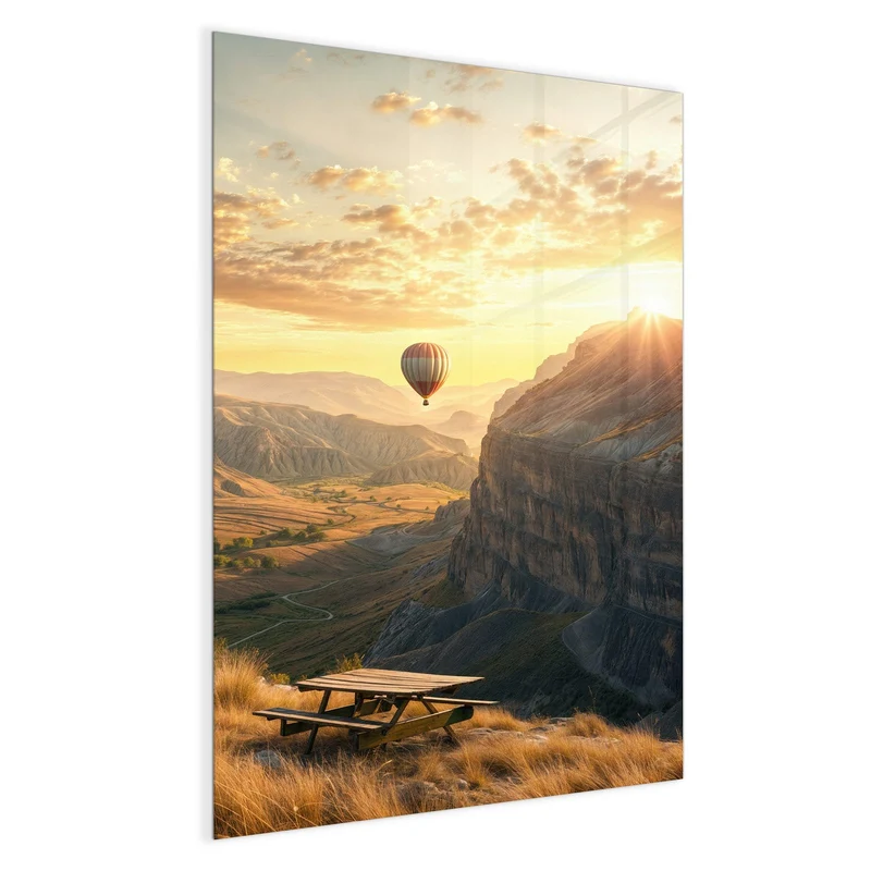 Magnettafel - Heißluftballons