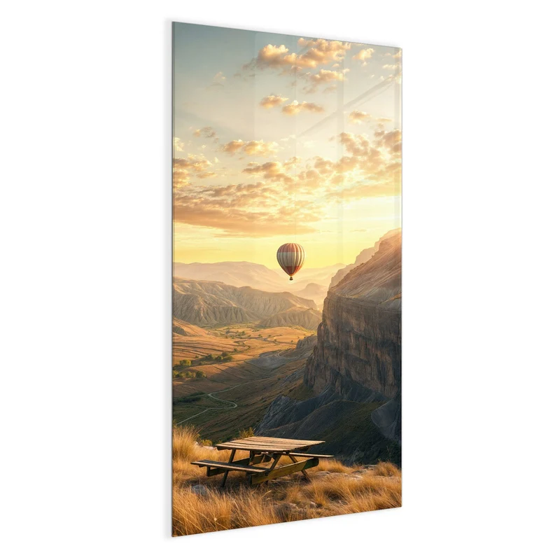 Magnettafel - Heißluftballons