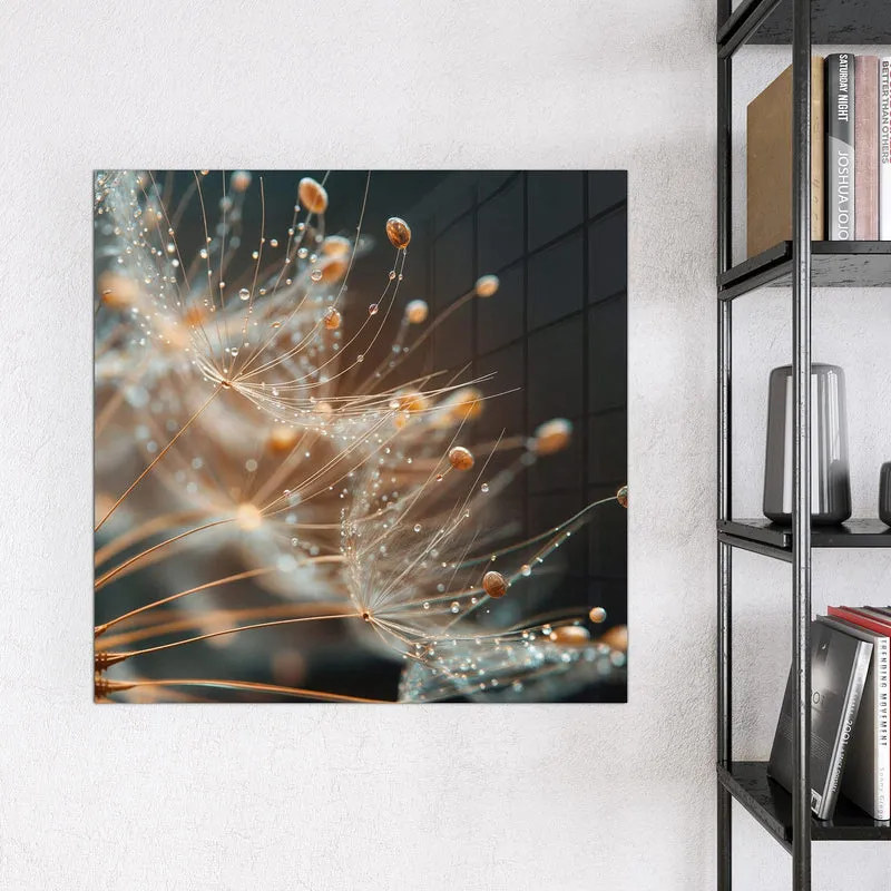 Magnettafel - Pusteblumenperlen