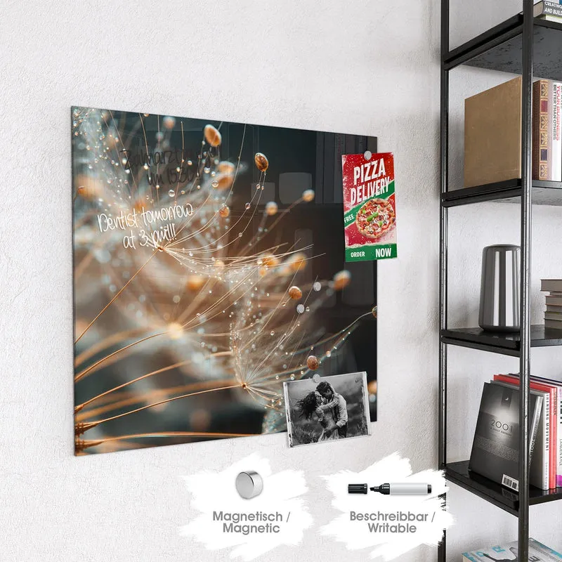 Magnettafel - Pusteblumenperlen