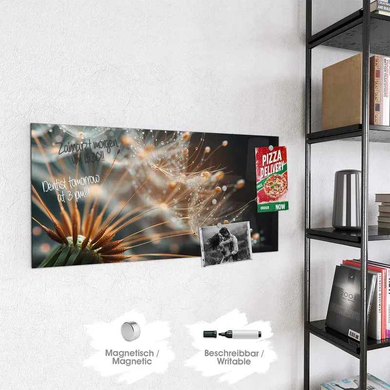 Magnettafel - Pusteblumenperlen