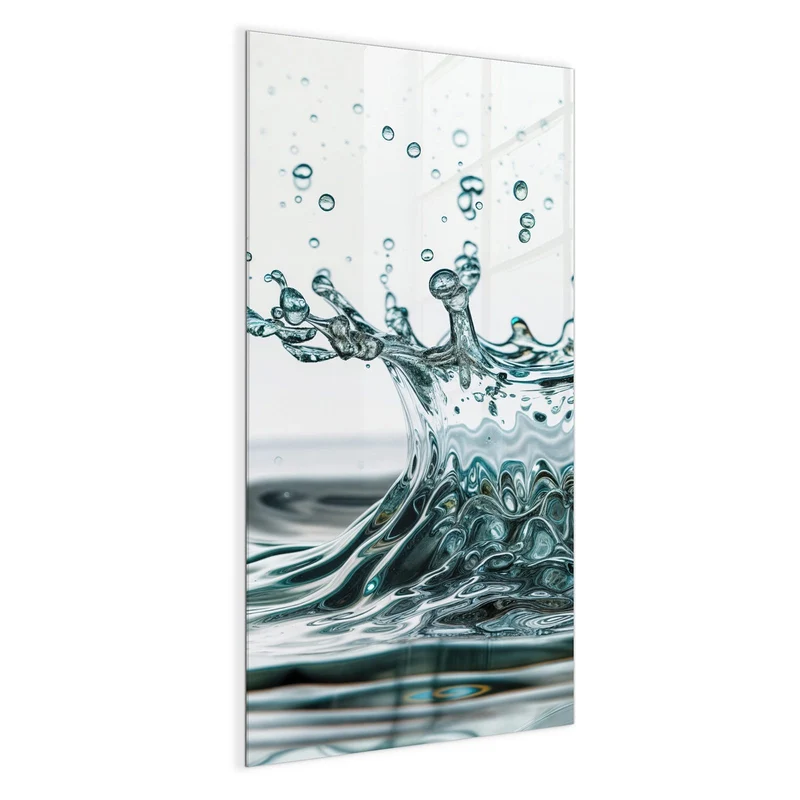 Magnettafel - Spritzende Wasserkrone