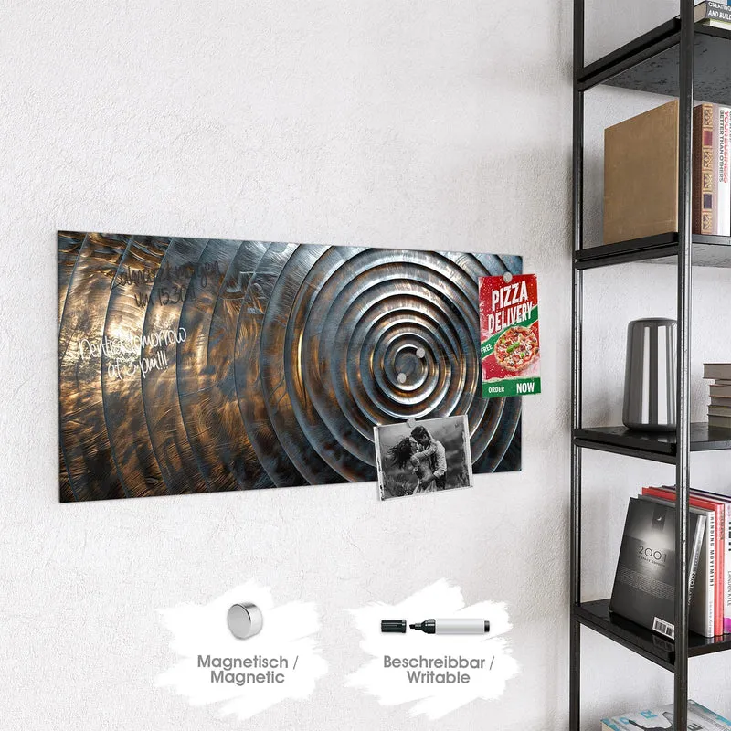 Magnettafel - Metallringe