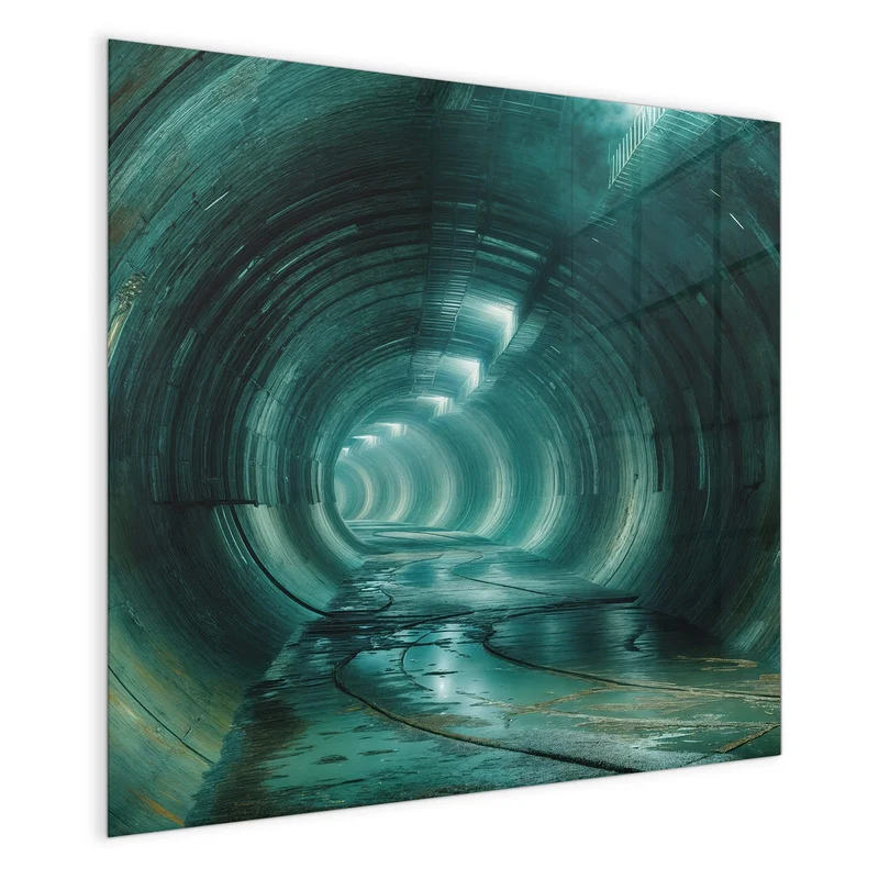 Magnettafel - Verlassener Tunnel