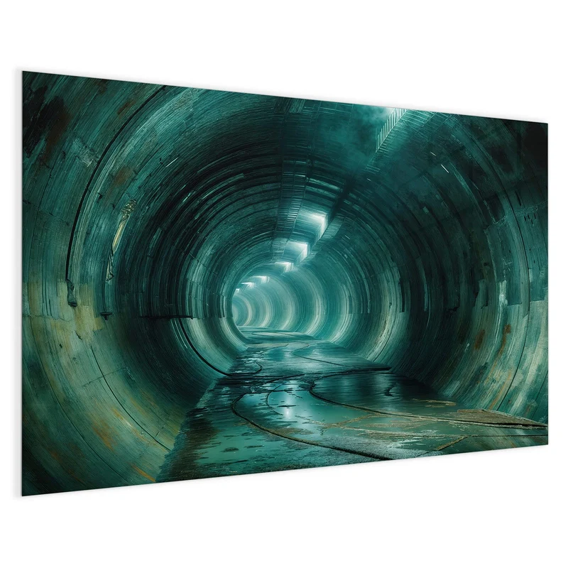 Magnettafel - Verlassener Tunnel