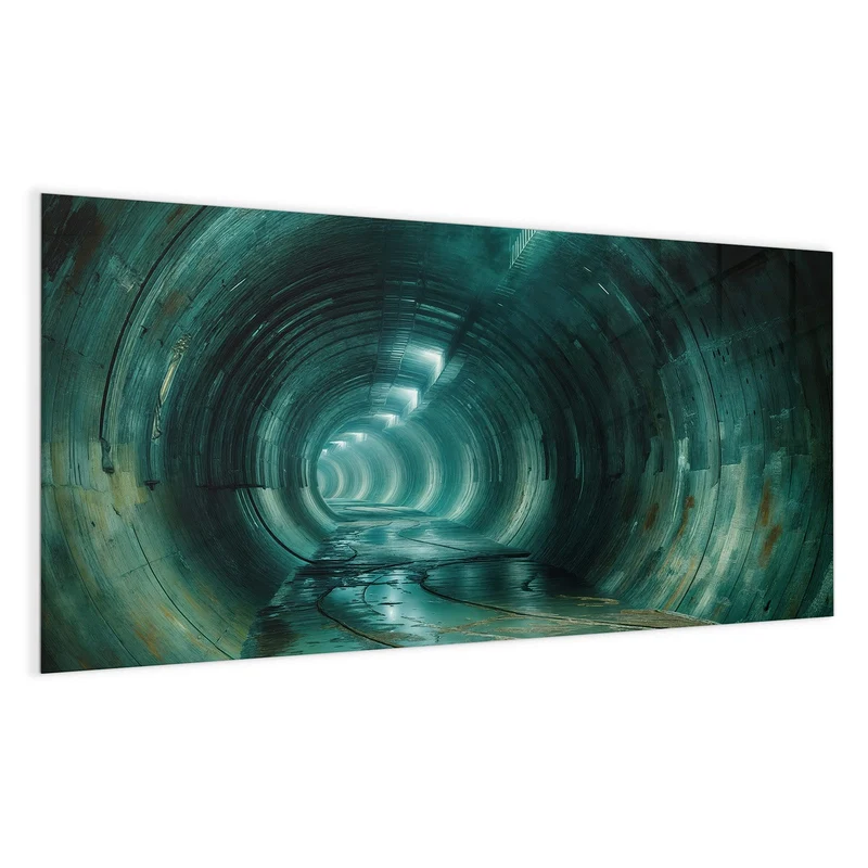 Magnettafel - Verlassener Tunnel