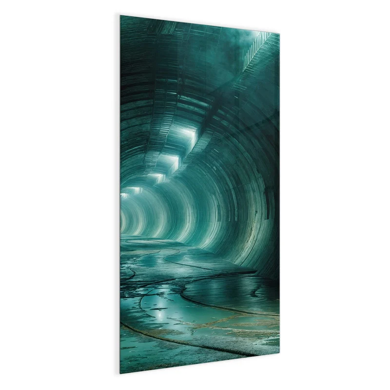 Magnettafel - Verlassener Tunnel
