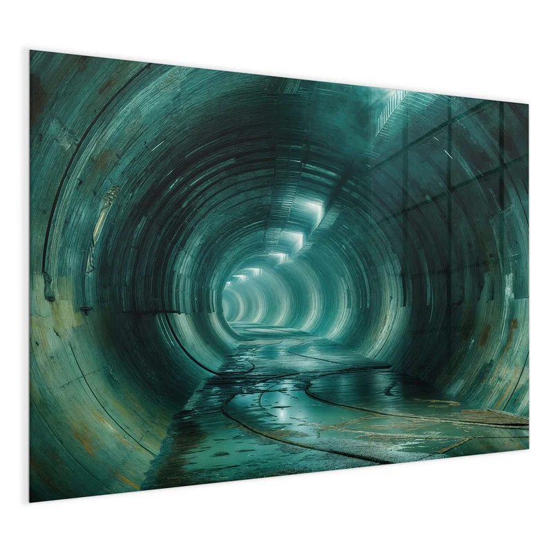 Magnettafel - Verlassener Tunnel