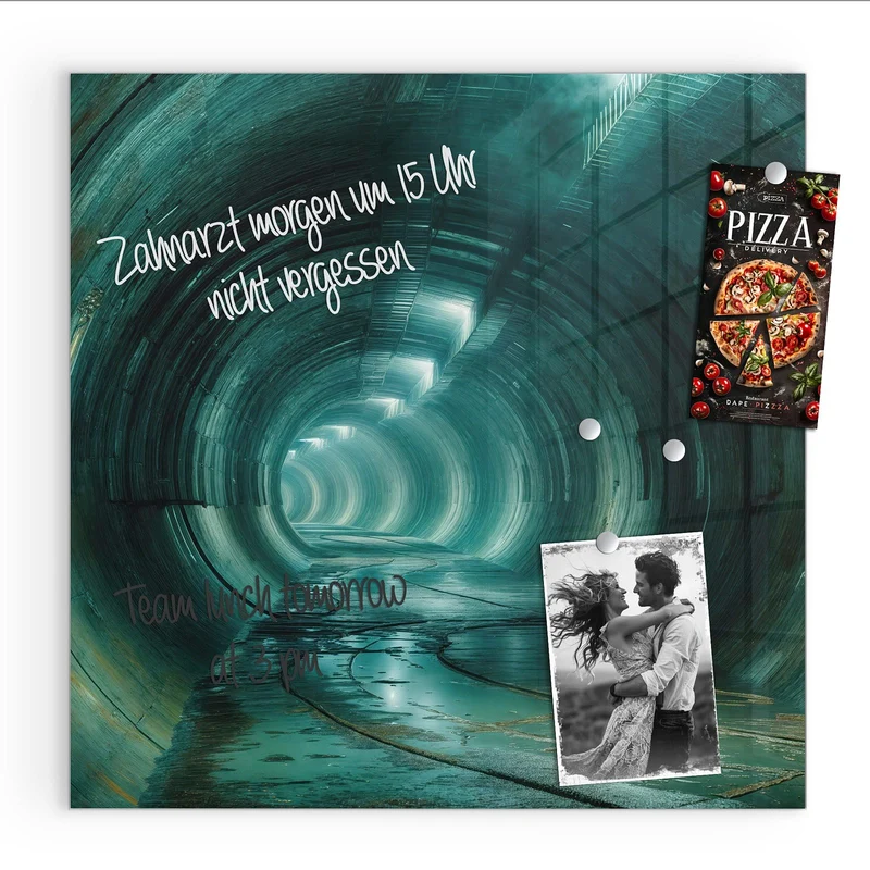 Magnettafel - Verlassener Tunnel
