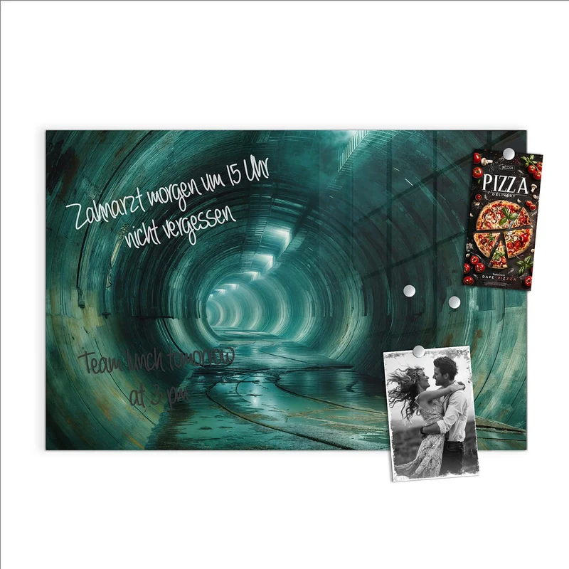 Magnettafel - Verlassener Tunnel