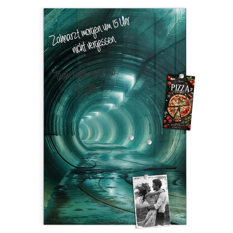 Magnettafel - Verlassener Tunnel