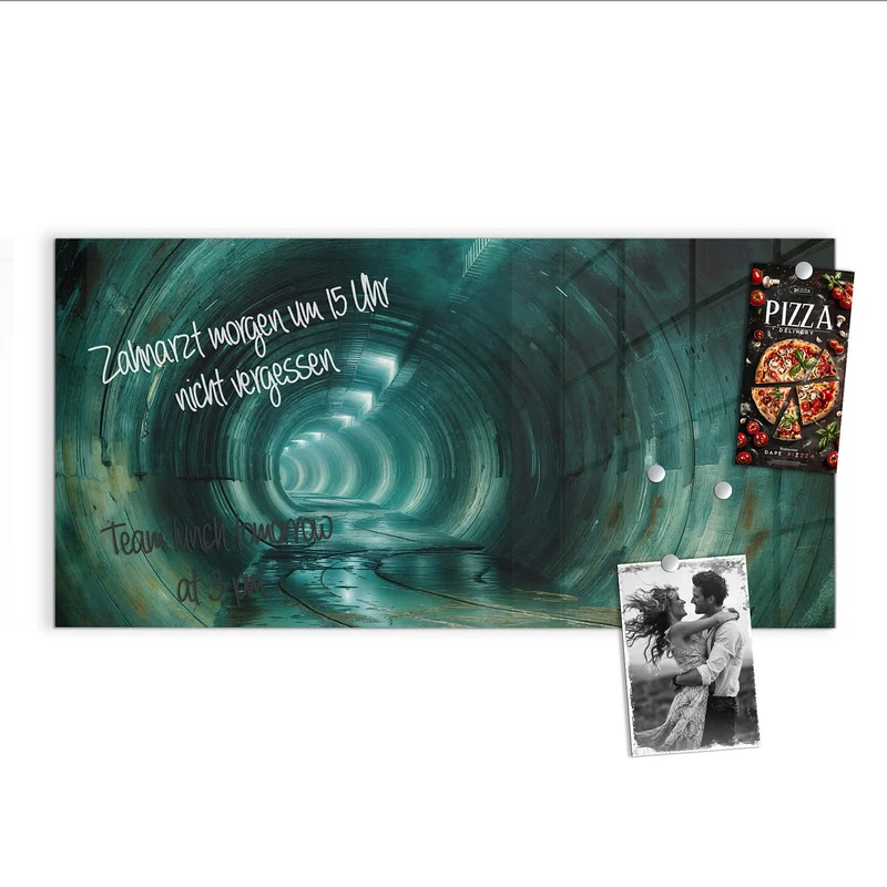 Magnettafel - Verlassener Tunnel