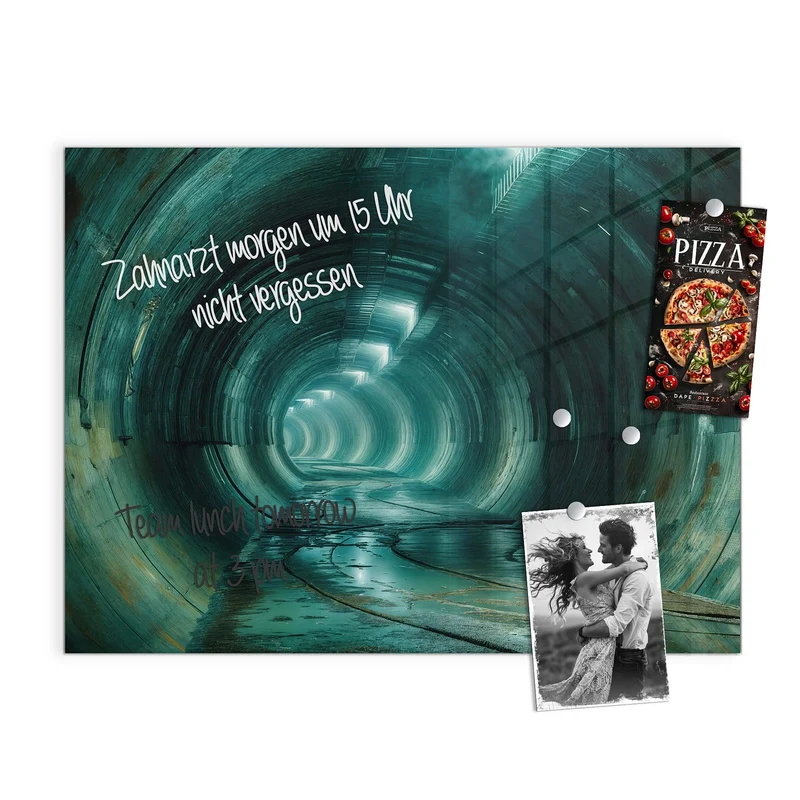 Magnettafel - Verlassener Tunnel