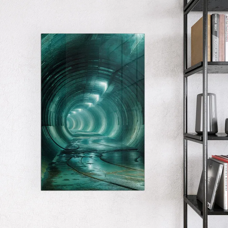 Magnettafel - Verlassener Tunnel