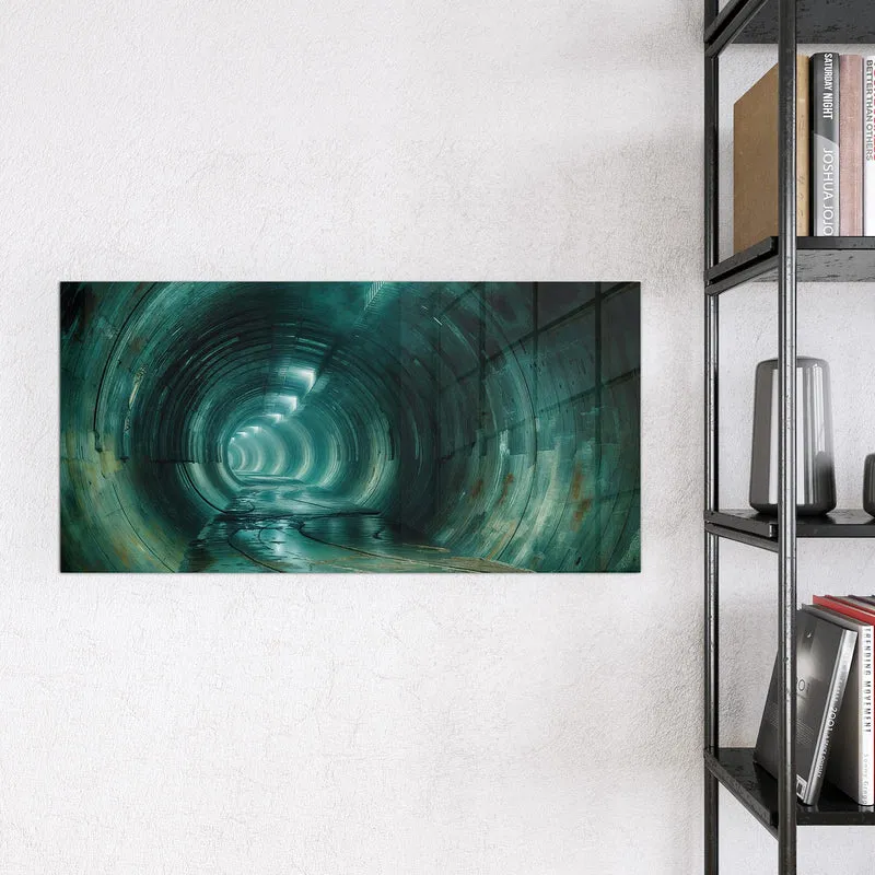 Magnettafel - Verlassener Tunnel