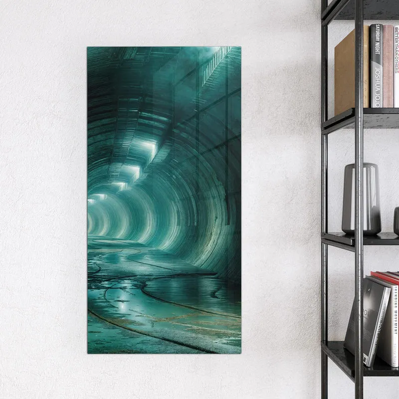Magnettafel - Verlassener Tunnel