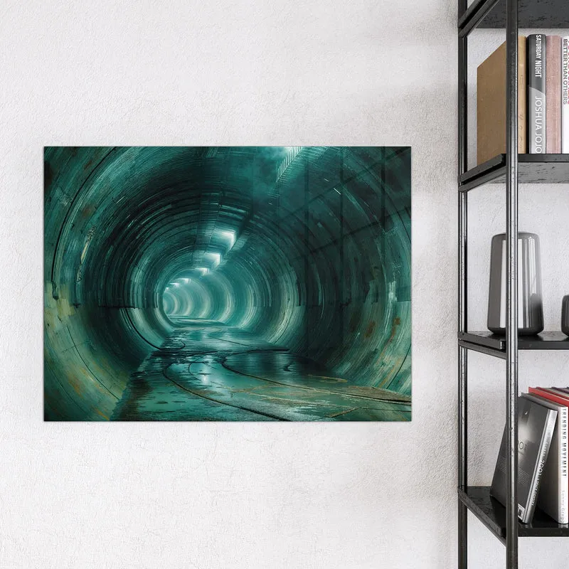 Magnettafel - Verlassener Tunnel