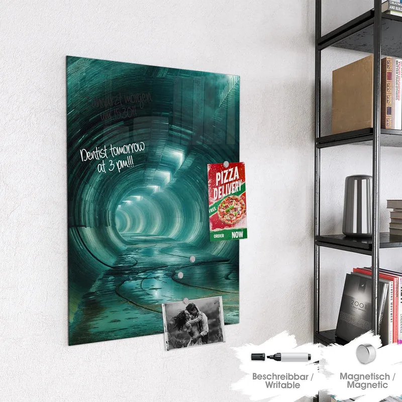 Magnettafel - Verlassener Tunnel