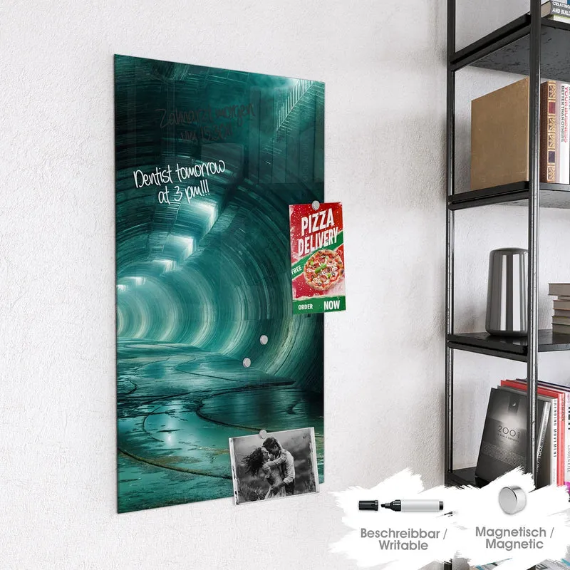 Magnettafel - Verlassener Tunnel
