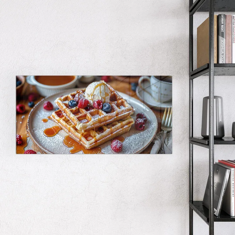 Magnettafel - Belgische Waffeln