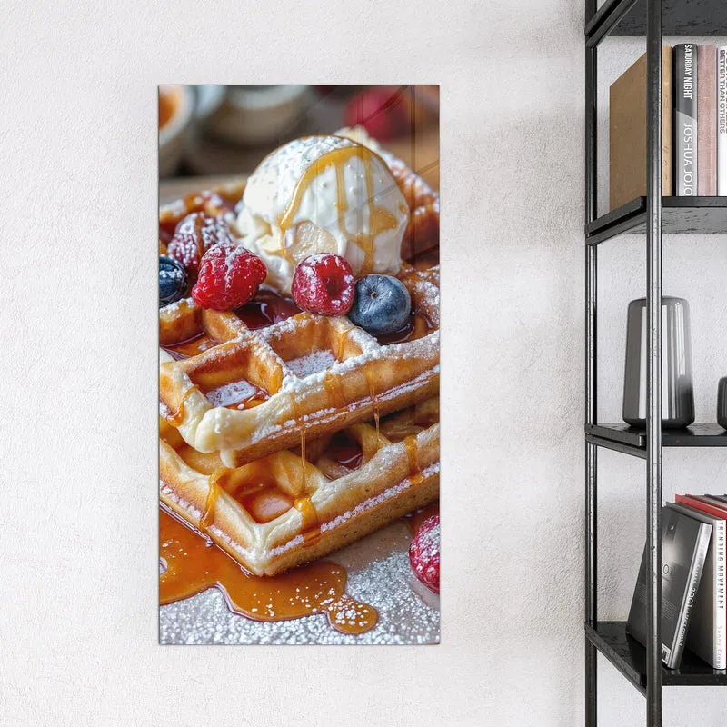 Magnettafel - Belgische Waffeln