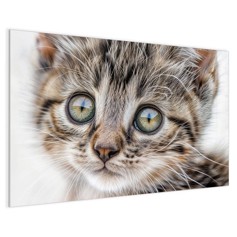 Magnettafel - Neugieriges Katzenjunges