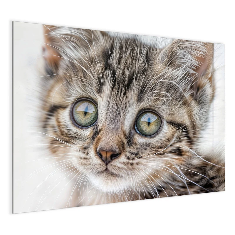 Magnettafel - Neugieriges Katzenjunges