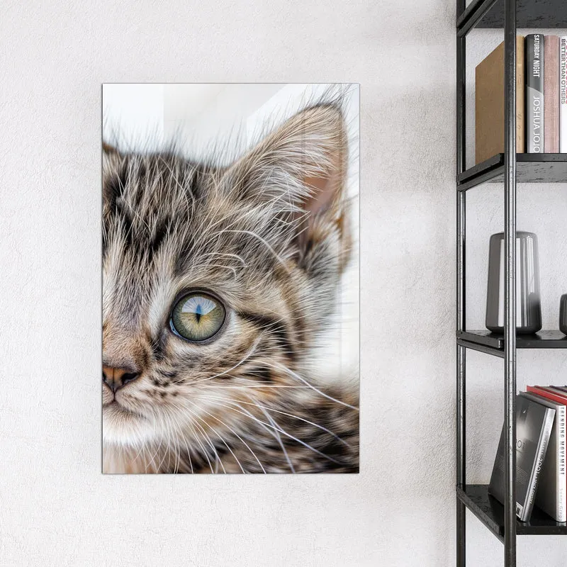 Magnettafel - Neugieriges Katzenjunges