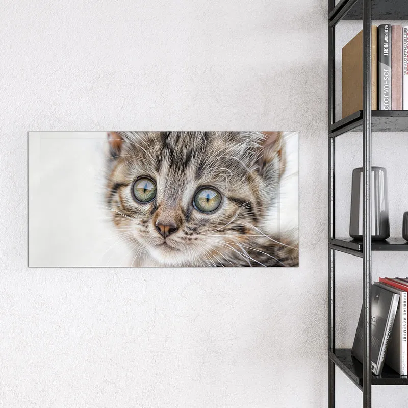 Magnettafel - Neugieriges Katzenjunges