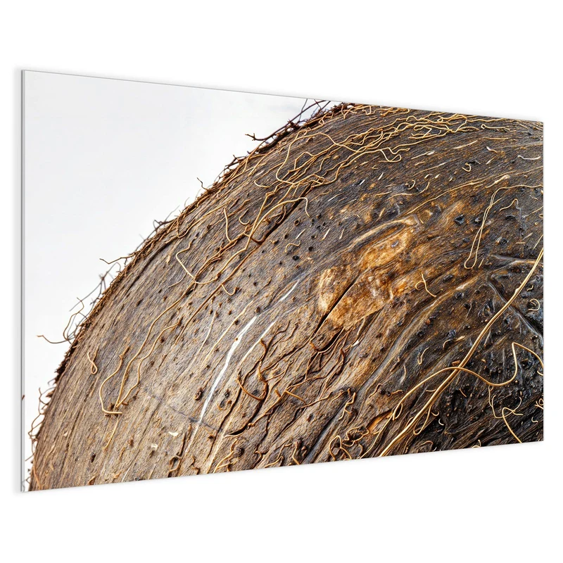 Magnettafel - Faserige Kokosschale