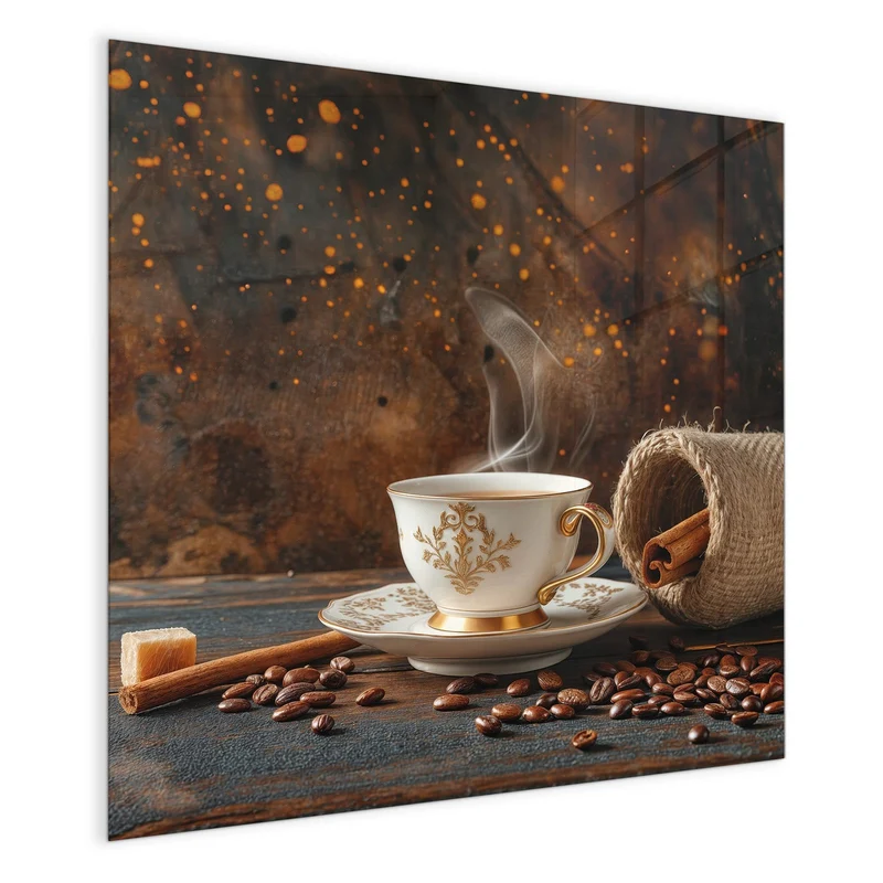 Magnettafel - Kaffee und Zimt