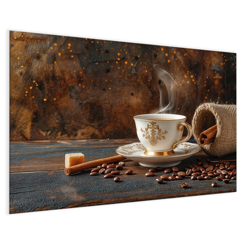 Magnettafel - Kaffee und Zimt